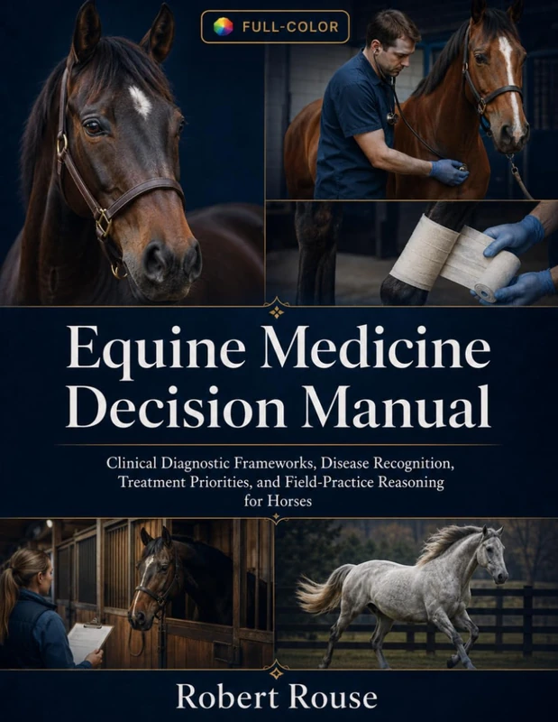 Equine Medicine Decision Manual: Clinical Diagnostic Frameworks, Disease Recognition, Treatment Priorities, and Field-Practice Reasoning for Horses - Image 1