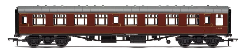 Hornby R40505 BR - ER - MK1 SK E24453 Rolling Stock Coaches Model Railway OO Gauge, 14 Years +
