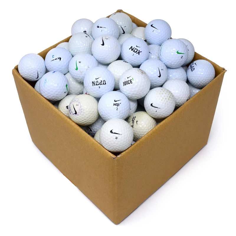 Second Chance Recycled Lake Golf Balls, Used - 100 Pack - Grade B for Nike Lakeballs