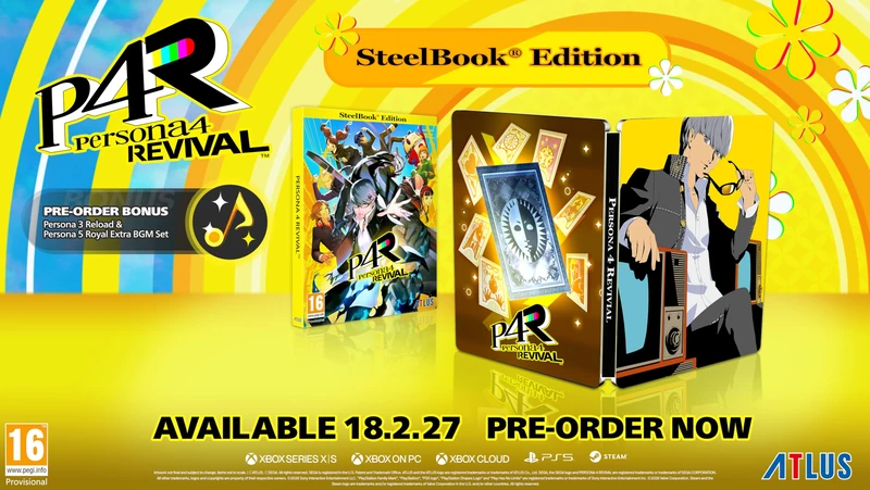 Persona 4 Revival - Steelbook (Playstation 5)