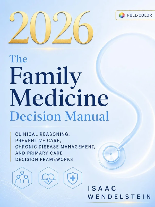 The Family Medicine Decision Manual: Evidence-Based Diagnostic Frameworks, Preventive Care, Chronic Disease Management, and Primary Care Reasoning for ... (The Wendelstein Clinical Decision Library)