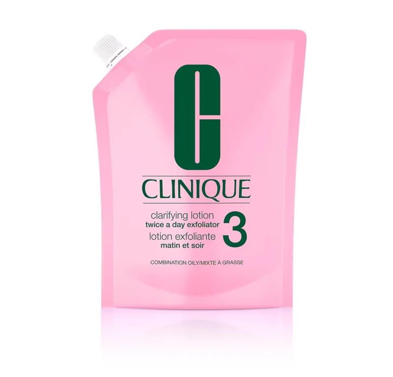 Clinique 3-Step Clarifying Lotion Face Exfoliator For Combination Oily Skin Types, 400ml