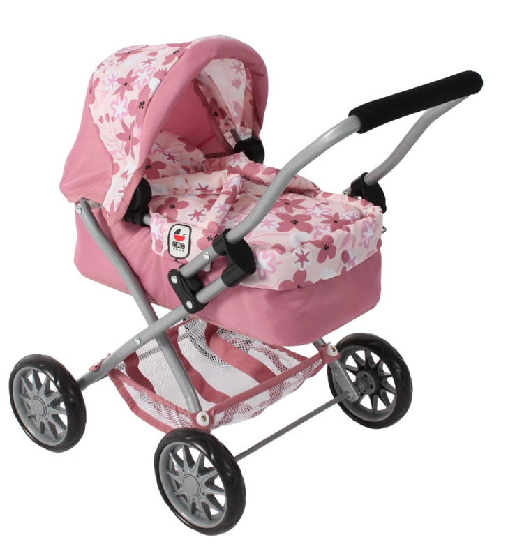 Bayer Chic 2000 Smarty Doll's Pram with Carry Bag from 2 Years - Image 1