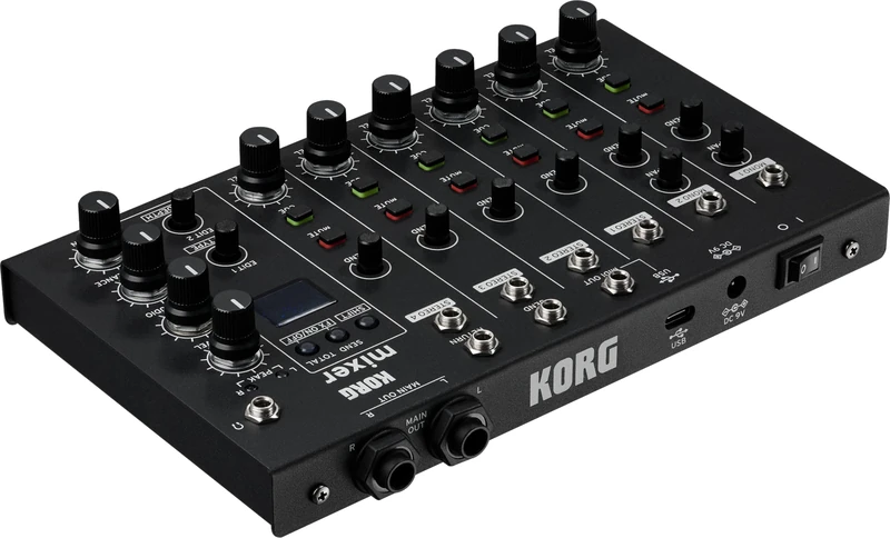 Korg Nu:Tekt NTS-4 Mixer - 6 Channel Performance Audio Mixer and Audio Interface Kit with Effects - Image 1