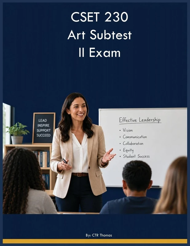 CSET 230 Art Subtest II Exam - Image 1