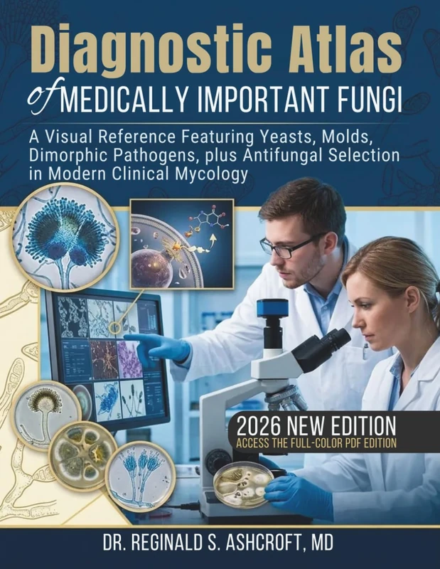 Diagnostic Atlas of Medically Important Fungi: A Visual Reference Featuring Yeasts, Molds, Dimorphic Pathogens, plus Antifungal Selection in Modern Clinical Mycology