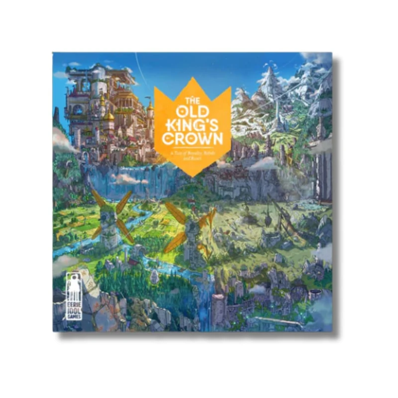 Eerie Idol Games | The Old King's Crown | Board Game, Strategy Area Control And Faction Warfare Gameplay, Modular Board, High Replayability | 1 To 4 Players | 60 To 90 Minutes