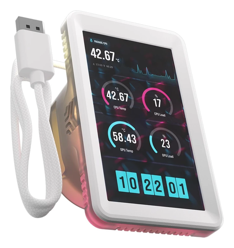 Corsair iCUE LINK 5" LCD Screen Module – White