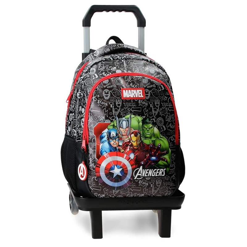 Marvel Joumma Team Avengers School Backpack Black 28x42x14 cm PVC 16,46L