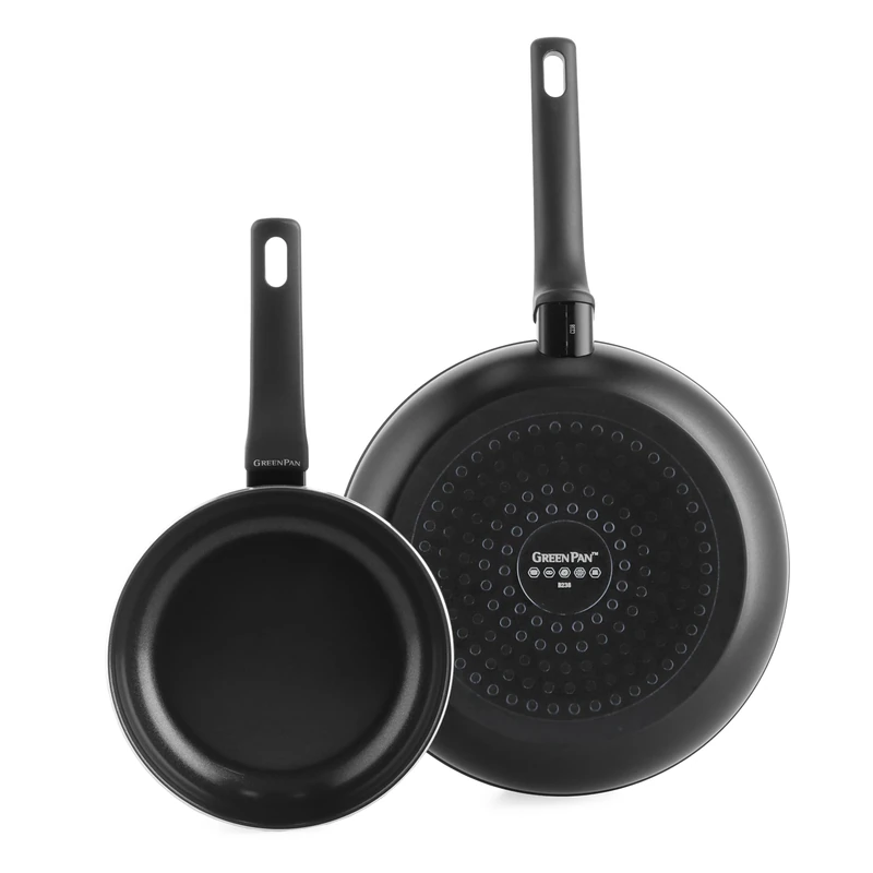 Greenpan GP-Essen FBl Aluminium Magn Bl 9011+Bl_DINF8 Opn Fryp Set (20+28)