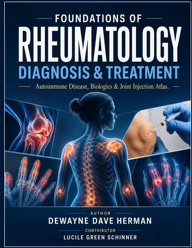 Foundations of Rheumatology Diagnosis & Treatment: Autoimmune Disease, Biologics & Joint Injection Atlas. - Image 1
