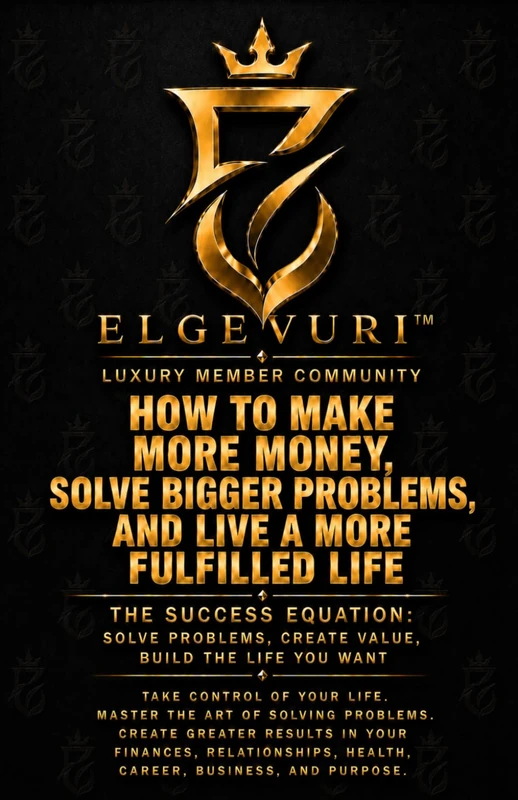 HOW TO MAKE MORE MONEY, SOLVE BIGGER PROBLEMS, AND LIVE A MORE FULFILLED LIFE: Take Control of Your Life. Master the Art of Solving Problems. Create ... Health, Career, Business, and Purpose.