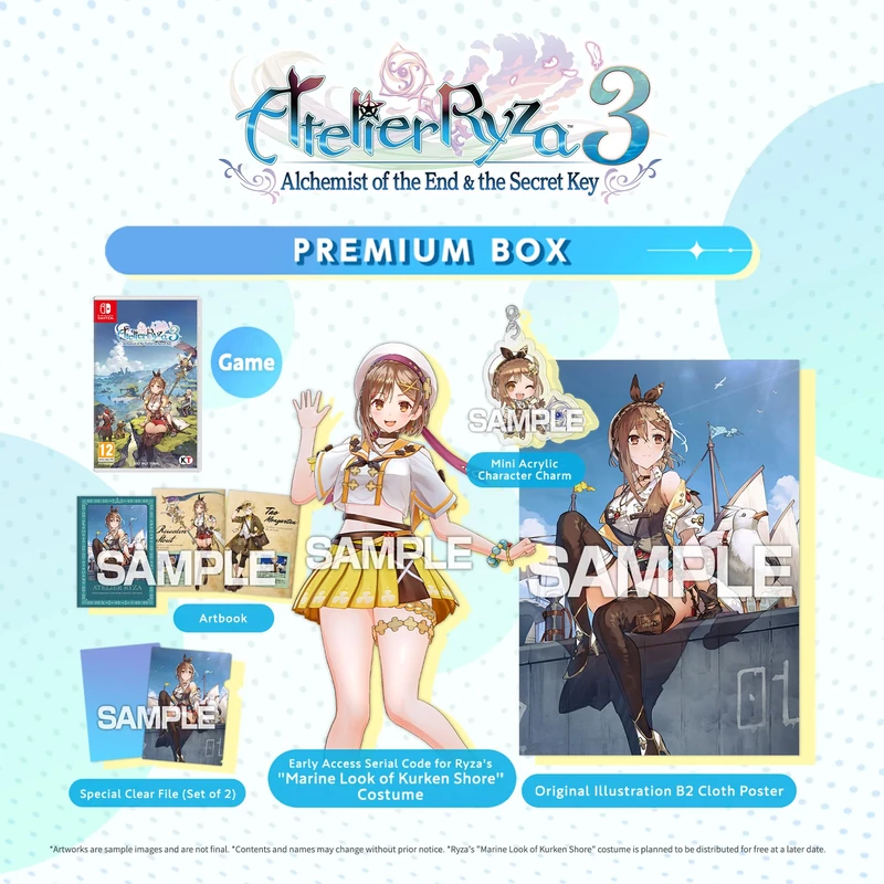 Atelier Ryza 3: Alchemist of the End & the Secret Key - PREMIUM BOX (Nintendo Switch)
