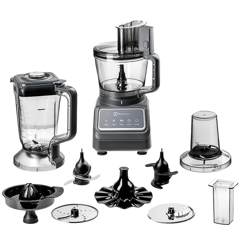 Electrolux 1000W 9-in-1 Food Processor & Blender Including Coffee and Spice Grinder