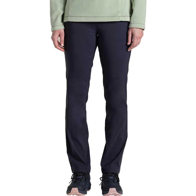 Craghoppers Womens Kiwi Pro III Walking Trousers Water Repellent Anti-Insect Hiking Dark Navy