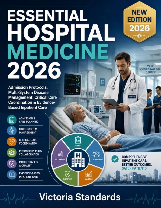ESSENTIAL HOSPITAL MEDICINE 2026: Admission Protocols, Multi-System Disease Management, Critical Care Coordination & Evidence-Based Inpatient Care - Image 1