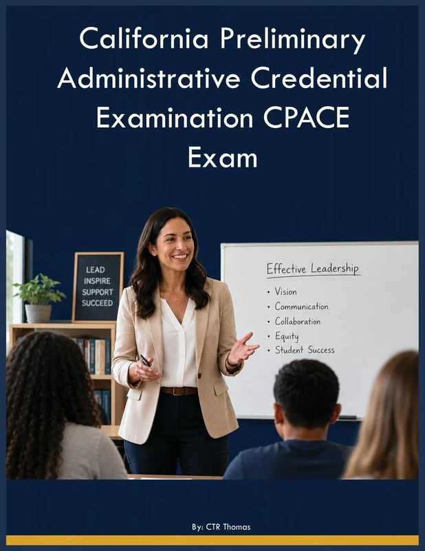California Preliminary Administrative Credential Examination CPACE Exam - Image 1
