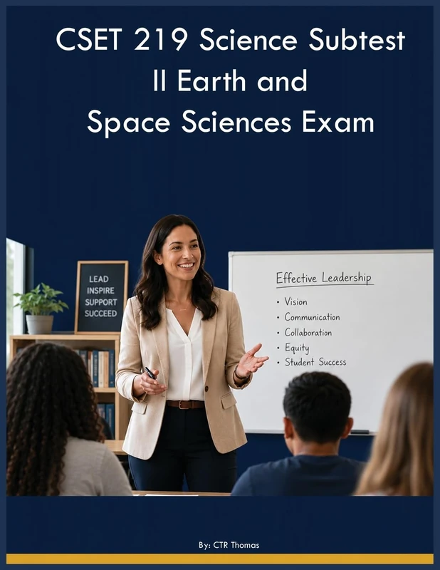 CSET 219 Science Subtest II Earth and Space Sciences Exam - Image 1