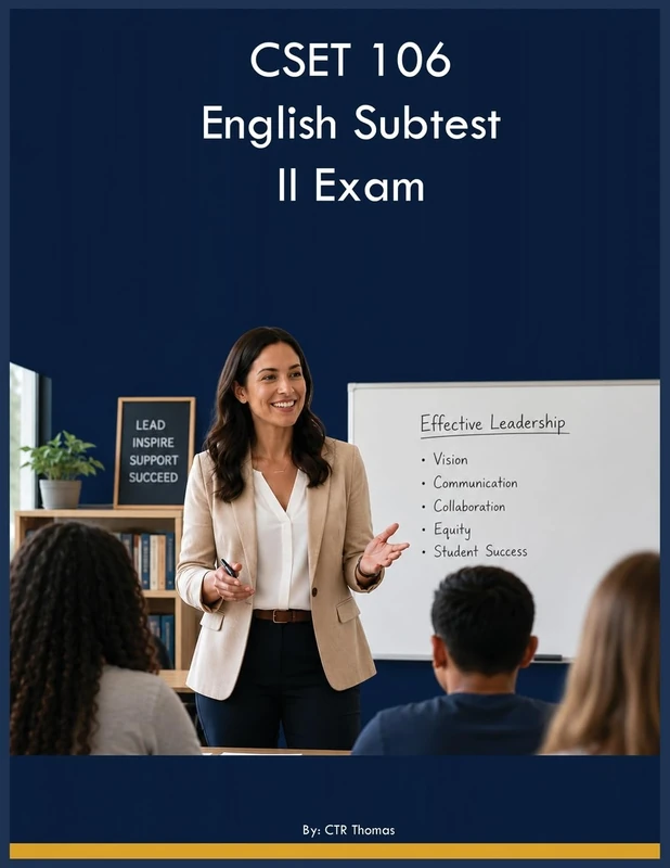 CSET 106 English Subtest II Exam - Image 1