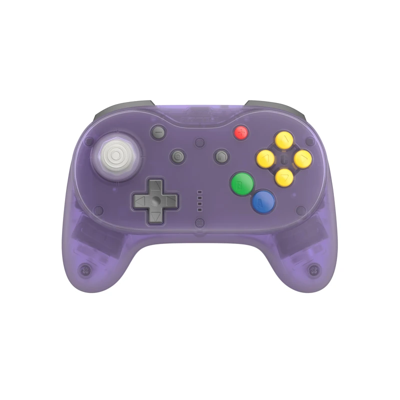 Retro Fighters Brawler64 Pro Wireless N64 Controller for Nintendo 64, Switch, Switch 2 & PC | 2.4GHz (Atomic Purple)