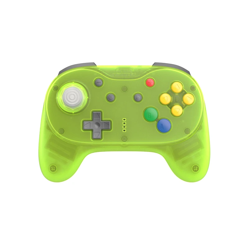 Retro Fighters Brawler64 Pro Wireless N64 Controller for Nintendo 64, Switch, Switch 2 & PC | 2.4GHz (Extreme Green)