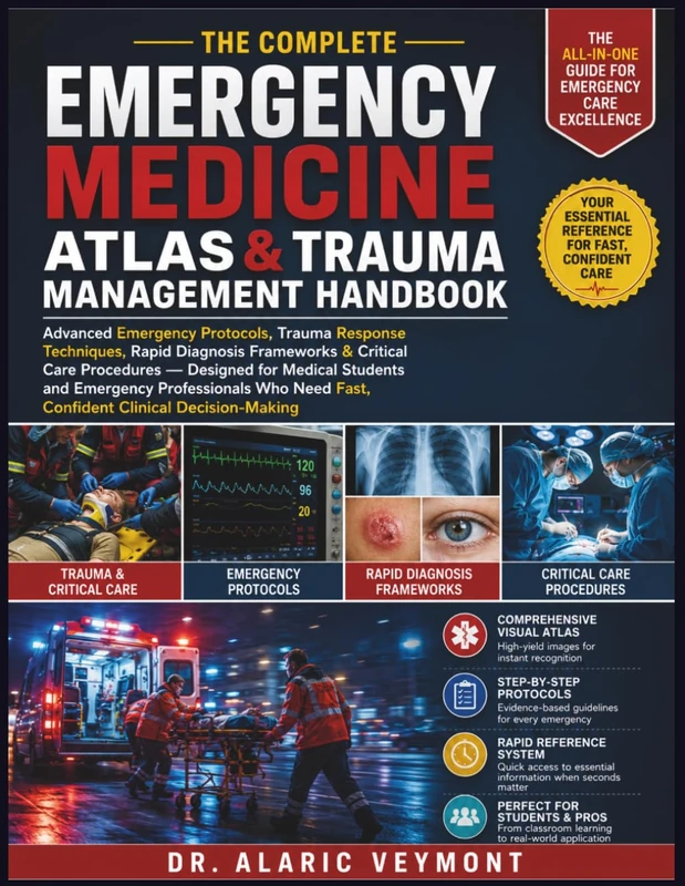 The Complete Emergency Medicine Atlas & Trauma Management Handbook: Advanced Emergency Protocols, Trauma Response Techniques, Rapid Diagnosis ... and Emergency Professionals Who Need Fast