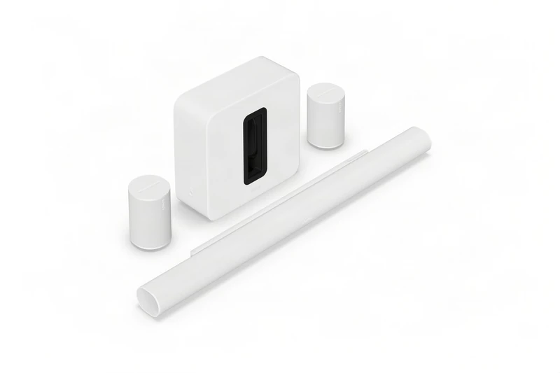 Sonos Premium Immersive Set with Arc Ultra, Sub 4 and 2x Era 100 SL (White)