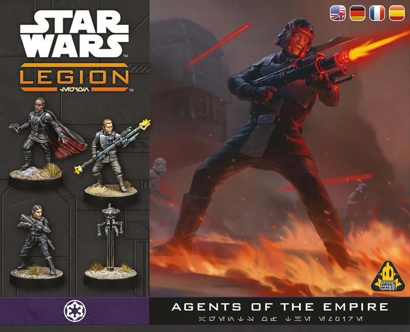 Asmodee | Star Wars: Legion - Agent Kallus Iden Versio ID10 & Moff Gideon