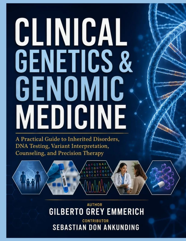 CLINICAL GENETICS & GENOMIC MEDICINE: A Practical Guide to Inherited Disorders, DNA Testing, Variant Interpretation, Counseling, and Precision Therapy - Image 1