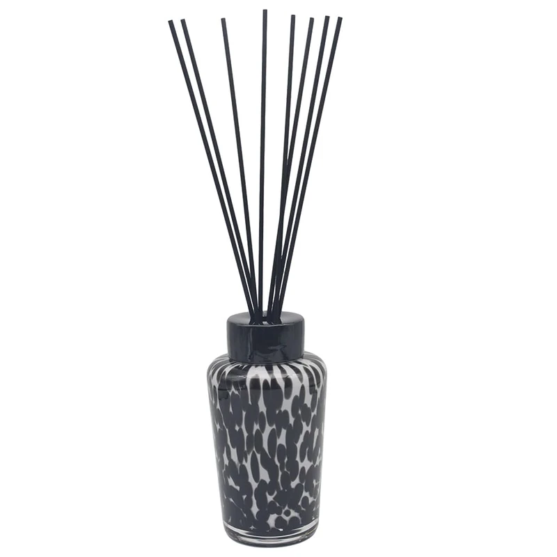 Lesser & Pavey Maison Parfum Artisan Glass 1L Diffuser Oud Wood 1000Ml Reed Diffuser For Home & Office | Long-Lasting Reed Diffuser For Fragrance & Air Freshener | Lovely Gift For Women & Men