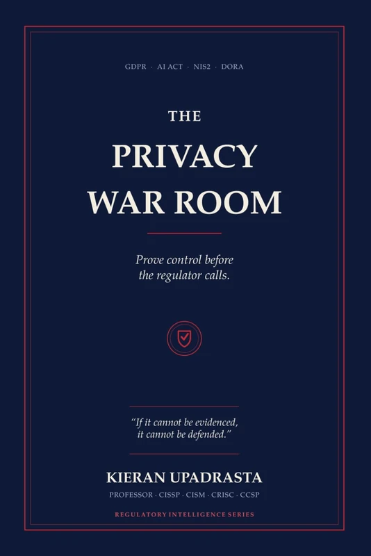 The Privacy War Room: The Executive Playbook for GDPR, AI, Cyber Breaches & Regulatory Survival - Image 1