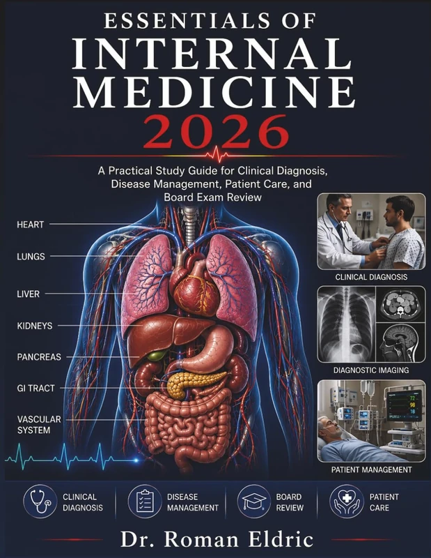ESSENTIALS OF INTERNAL MEDICINE 2026: A Practical Study Guide for Clinical Diagnosis, Disease Management, Patient Care, and Board Exam Review
