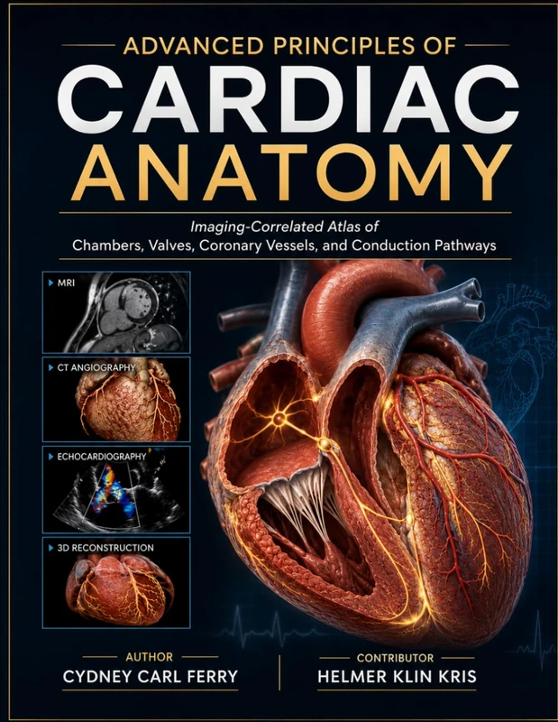 ADVANCED PRINCIPLES OF CARDIAC ANATOMY: Imaging-Correlated Atlas of Chambers, Valves, Coronary Vessels, and Conduction Pathways - Image 1