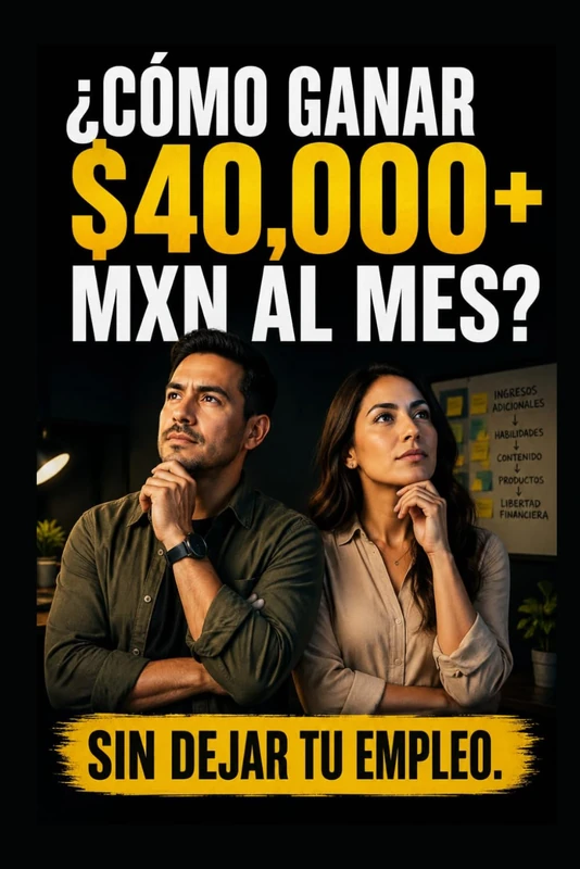 ¿CÓMO GANAR $40,000+ MXN AL MES?: Dinero, Ideas & Estrategias