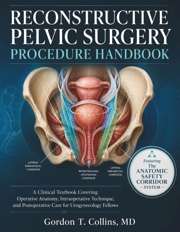 Reconstructive Pelvic Surgery Procedure Handbook: A Clinical Textbook Covering Operative Anatomy, Intraoperative Technique, and Postoperative Care for Urogynecology Fellows - Image 1