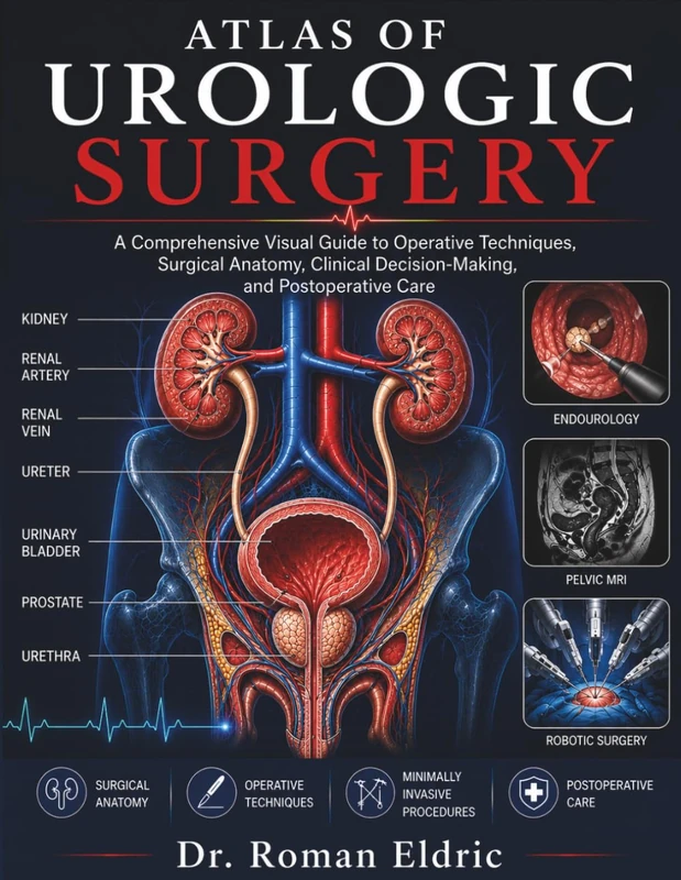 ATLAS OF UROLOGIC SURGERY: A Comprehensive Visual Guide to Operative Techniques, Surgical Anatomy, Clinical Decision-Making, and Postoperative Care - Image 1