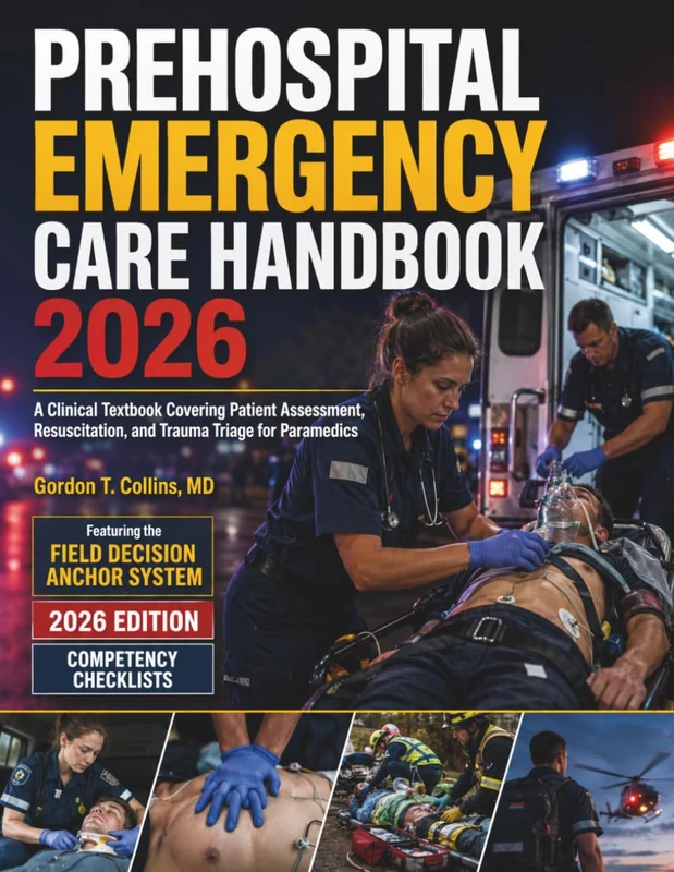 Prehospital Emergency Care Handbook 2026: A Clinical Textbook Covering Patient Assessment, Resuscitation, and Trauma Triage for Paramedics - Image 1