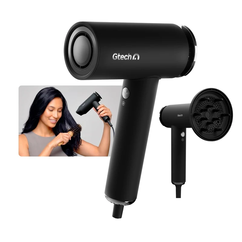 DryOnic Ionic Fast Drying Hair Dryer (Carbon Lux)
