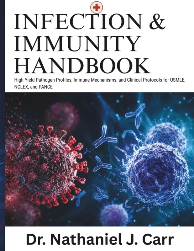 Infection & Immunity Handbook: High-Yield Pathogen Profiles, Immune Mechanisms, and Clinical Protocols for USMLE, NCLEX, and PANCE - Image 1