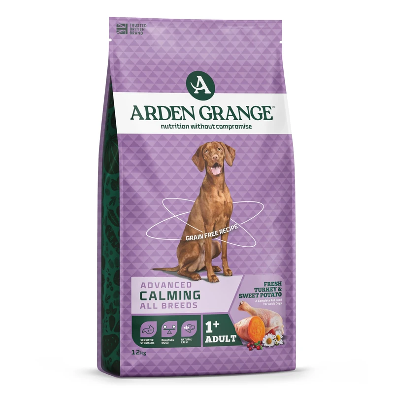 Arden Grange Advanced Calming Fresh Turkey & Sweet Potato Dry Dog Food 12kg