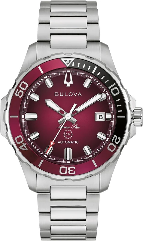 Bulova Men's Automatic Analogue Watch Marine Star