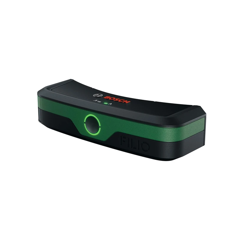 Bosch Filio Gas Level Detector (Ultrasound Technology, Compatible with 200-350 mm Steel and Aluminum Gas cylinders, LED Feedback, Battery Status Indicator, Magnetic Attachment)