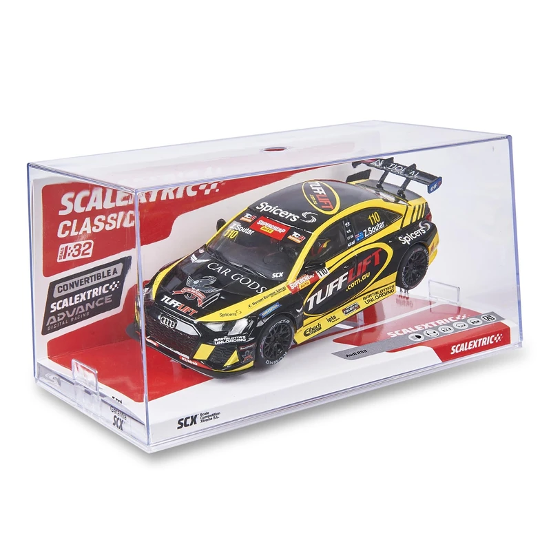 SCALEXTRIC - Classic Racing Vehicle - Slot Car - Scale 1:32 (Audi RS3 LMS TCR - Z. Soutar - The Bend '24) - Image 1