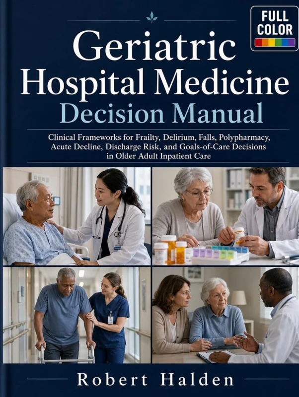 Geriatric Hospital Medicine Decision Manual: Clinical Frameworks for Frailty, Delirium, Falls, Polypharmacy, Acute Decline, Discharge Risk, and Goals-of-Care Decisions in Older Adult Inpatient Care