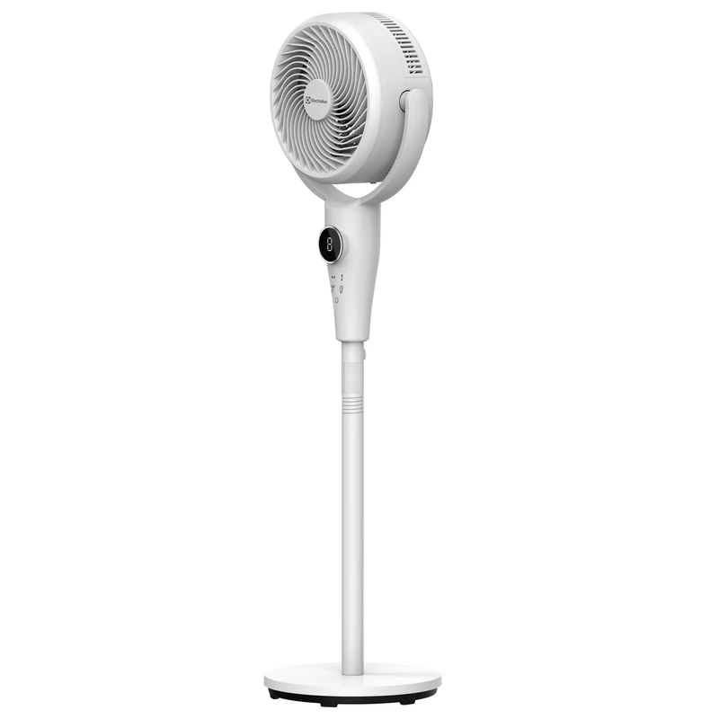 Electrolux FlowAir 16 Inch Pedestal Fan, Remote Control, 9 Speeds, 24W, White