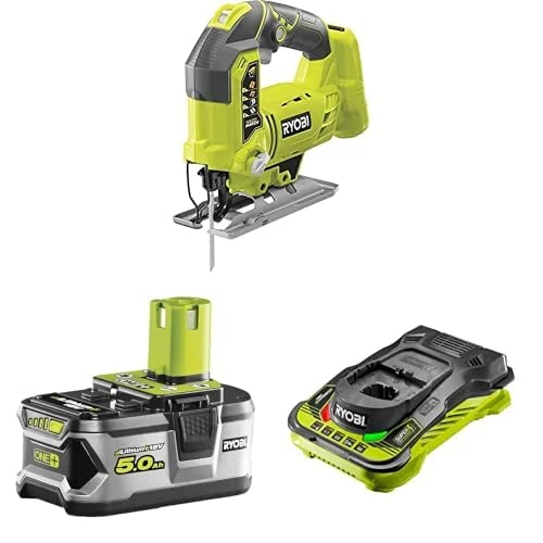 Ryobi R18JS-0 Jigsaw + 5ah Battery & Charger