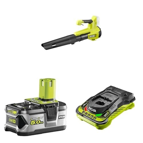 Ryobi RY18BLB-0 Cordless Blower + 5ah Battery & Charger