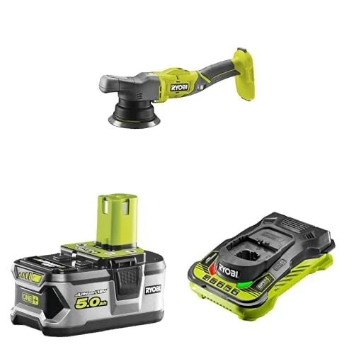 Ryobi R18P-0 Polisher + 5ah Battery & Charger