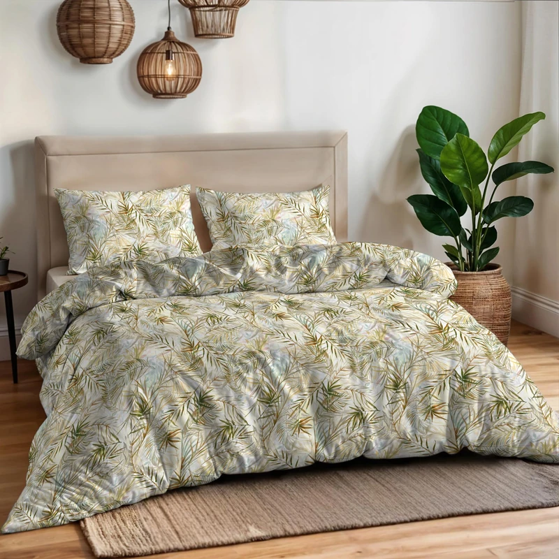 Aurora Double Duvet Cover Set – 100% Cotton – Made in Italy – Sleeping Bag 250 x 200 cm + 2 Pillowcases – EGO