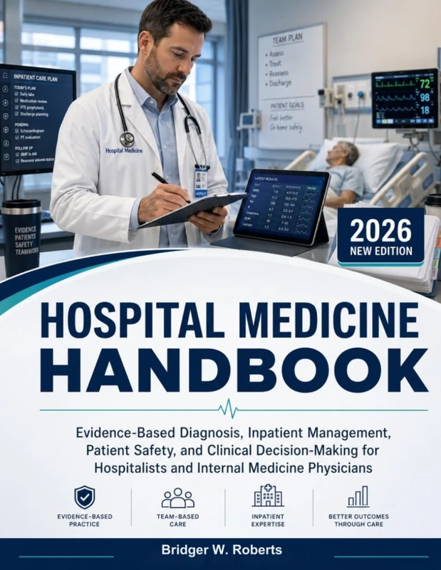 Hospital Medicine Handbook: Evidence-Based Diagnosis, Inpatient Management, Patient Safety, and Clinical Decision-Making for Hospitalists and Internal Medicine Physicians